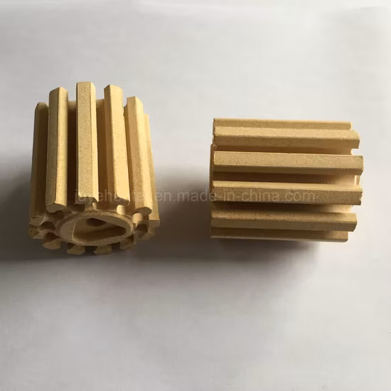 Cerámica electrotérmica de aislamiento de resistencia a altas temperaturas para elemento calefactor cerámico de bobina