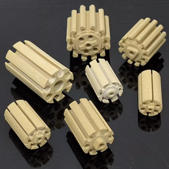 Calentador eléctrico de elementos de bobina de porcelana de cordierita C520 de cerámica eléctrica de alta resistencia al calor del fabricante